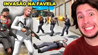 A POLICIA CIVIL INVADIU A NOSSA FAVELA!!! (Gta rp)