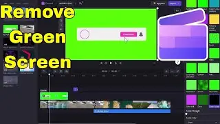 How to remove green screen in clipchamp|chroma key Clipchamp tutorial