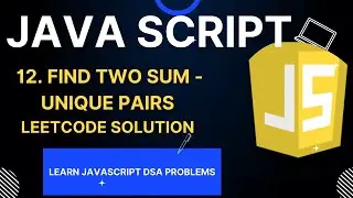 Two Sum - Unique Pairs Leetcode | Find unique pairs in the array their sum is equal to target.