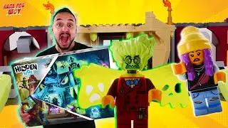 ПАПА РОБ ПОПАЛ В МИР ПРИЗРАКОВ! LEGO HIDDEN SIDE: ШКОЛА С ПРИВИДЕНИЯМИ НЬЮБЕРИ - ИСТОРИЯ СБОРКИ! 13+