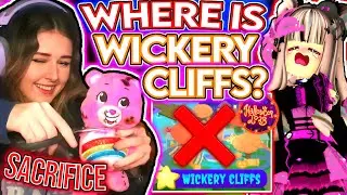 WHERE IS ROYALLOWEEN? I MADE A SACRIFICE FOR WICKERY CLIFFS... WE'VE GONE INSANE! ROBLOX Royale High