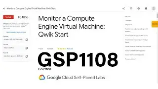 Monitor a Compute Engine Virtual Machine Qwik Start 