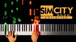 Sim Broadway (from SimCity 3000) - Piano Tutorial