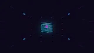 Shape Neon Glitch Logo reveal | After Effects template