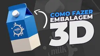 Como MODELAR EMBALAGEM 3D no Cinema 4D