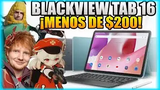 ¿Vale la pena esta Tablet por menos de $200? - BlackView Tab 16 Unboxing y Prueba de Juegos