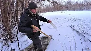 Лід Тонкий і Небезпечний. Ловимо Щуку на Жерлиці