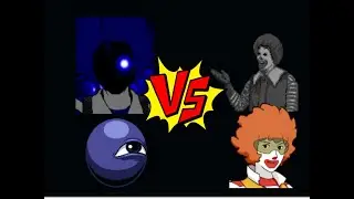 MUGEN BLUE DONALD-R (12P) (ME) & Kuromaru VS K-DARK RONALD (12P) & ULTIMATE DONALD 3RD (12P)