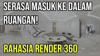 Tutorial Render 360 Panoramic dengan SketchUp & V-Ray | Desain Arsitektur Immersif