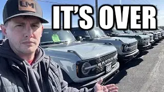 Dealers just SIGNALED the Car Market Collapse! Nobody is Buying Anything!
