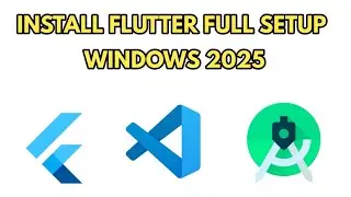 How to install Flutter on Windows 2025 |Full Setup VS Code Android Emulator for Flutter Step by Step