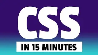 Basic CSS Tutorial in 15 Minutes | Absolute Beginner CSS Crash Course