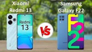 Xiaomi Redmi 13 vs Samsung Galaxy F22