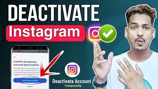 Instagram Account Deactivate Kaise Kare temporary ! Deactivate Instagram