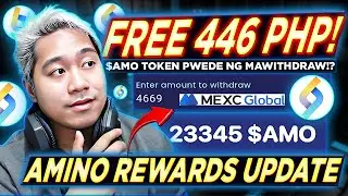 $AMO FREE AIRDROP WITHDRAWAL Update | Amino Rewards HOW TO WITHDRAW Tutorial MEXC Free Crypto