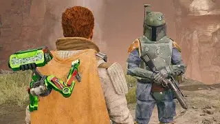 Star Wars Jedi: Survivor - Boba Fett Tells Cal That He Knows The Jedi