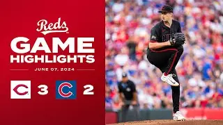 Cubs vs. Reds Game Highlights (6/7/24) | MLB Highlights