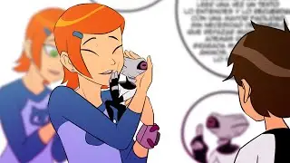 Gwen is carrying Grey Matter - Ben 10 Comic Dub