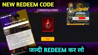 FREE FIRE NEW REDEEM CODE TODAY | FF REDEEM CODE | FF NEW EVENT | NEW REDEEM CODE