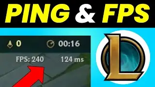 How to Show Ping(ms) and FPS in League of Legends [2024] - Simple Guide