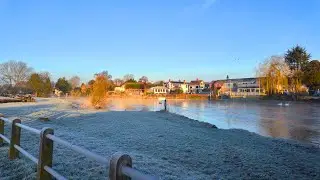 Magical Sunrise Frosty Walk in Bidford-on-Avon | Hidden Cotswolds Gem & LuxuryTravel Destination