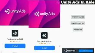 Unity ads in Aide | how to create unity Ads in Aide | Unity ads implement in Aide @protech_inc