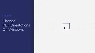 Change PDF Orientation on Windows with PDFelement
