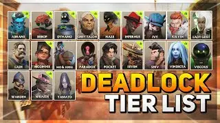 Deadlock Hero Tier List