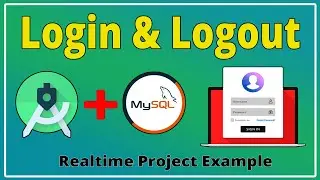 Android Login Logout with MySQL | login logout android studio | Android Login Logout with PHP MySQL