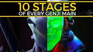 The 10 Stages of Every Genji Main | Overwatch 2 | Genji Guide