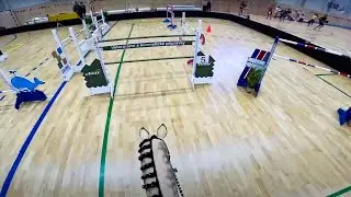 100-110cm HOBBYHORSE SHOWJUMPING course in Slovakia