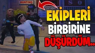 EKİPLERİ BİRBİRİNE DÜŞÜRDÜM ! (Fivem Troll)