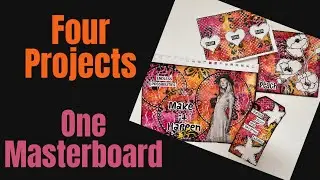 MASTERBOARD MIXED MEDIA MULTI-MAKES - LOTS OF IDEAS AND TIPS SHARED