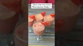 Best Summer Refreshing Drink | Mohabbat Ka Sharbat | Watermelon Shake #ytshorts #shorts #youtube