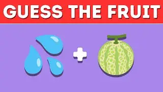 Emoji Fruit Guessing Quiz | Fun Learning Challenge