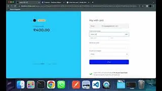 Stripe Checkout Session With Next JS, React JS and Node JS with Firebase.