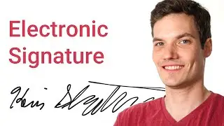 How to make Electronic Signature