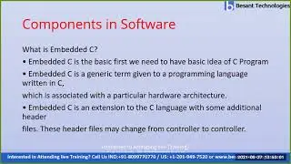 What is an Embedded Systems? | Embedded Systems Tutorial for Beginners | Besant Technologies