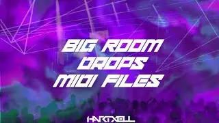 FREE 5 Big Room Drop Midi Files By Hartxell | Vol. 1