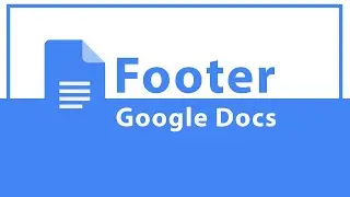 How to Insert Footer in Google Docs