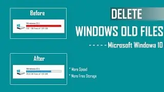 How To DELETE Windows Old Files in Windows 10