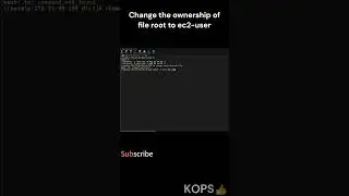 Change the ownership of file root to ec2 user #linuxcommands #english #linux #tamil #linuxcommand