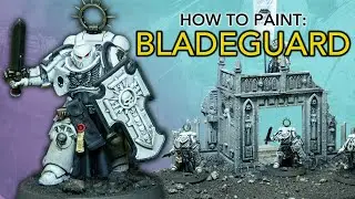 How to Paint: Bladeguard Veterans & WHITE Armour Space Marines! @Goobertown Hobbies