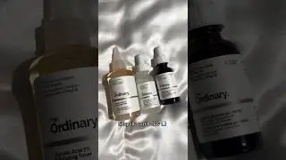 Unboxing The Ordinary Skincare Products ✨🧖‍♀️ #theordinary #asmr #unboxing #skincareroutine