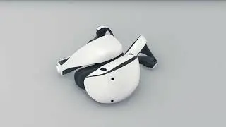 Modern VR Headset, Unity asset