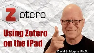 Using Zotero on the iPad