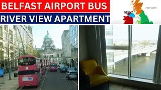 Belfast Airport to City | Stylish City Centre Apartment With River Views | Dream Apartments Belfast