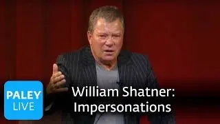 William Shatner - Kevin Pollaks Impersonation (Paley Center Interview, 2004)