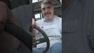 At the Wheel of a Demolition Derby Car