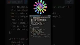 Create Amazing Canvas Animation with HTML Canvas | HTML5 Canvas Tutorial #shorts #coding #JavaScript